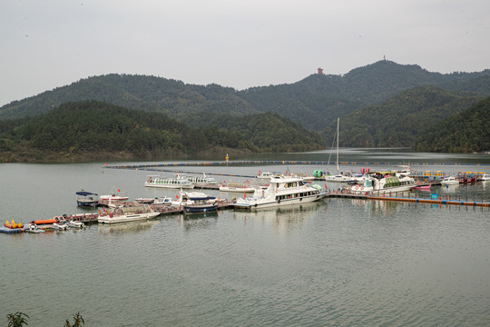 武当山太极湖码头