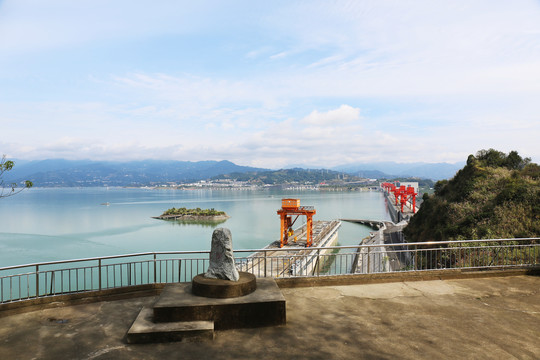 三峡大坝特写