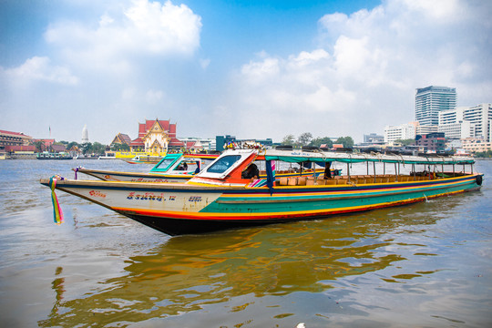 泰国曼谷河道游艇