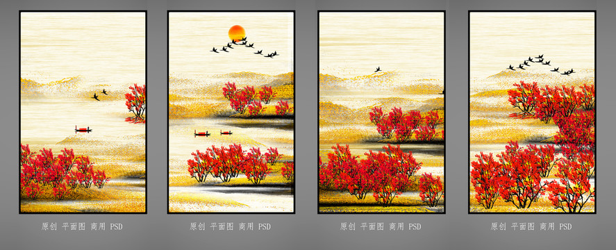 新中式裝飾畫