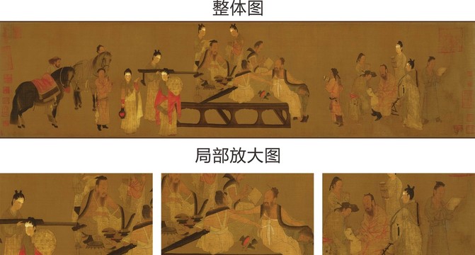 北齊 楊子華校書圖
