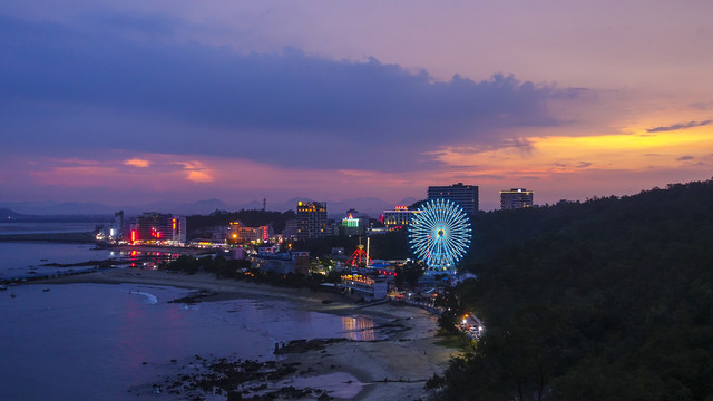 沙扒湾夕阳