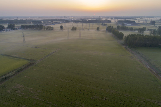 中国农村生产生活场景