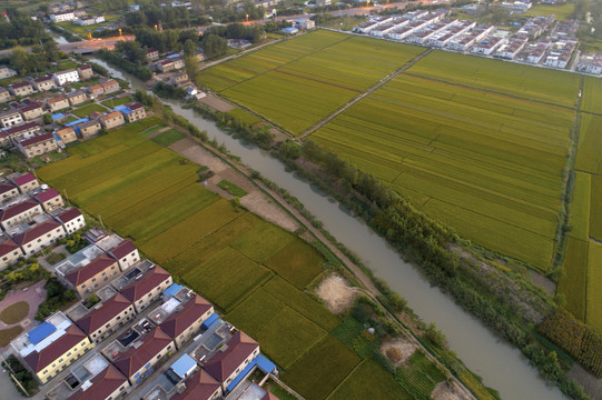 中国农村生产生活场景