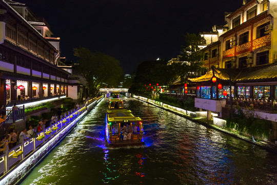 秦淮河夜景