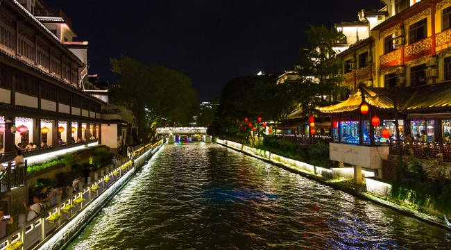 秦淮河夜景