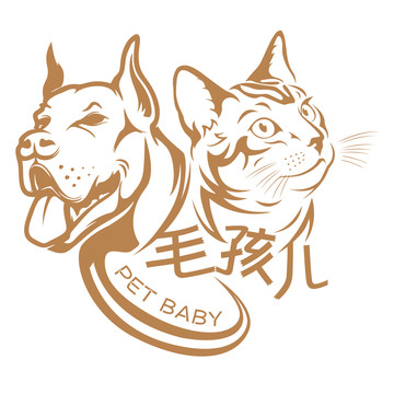 宠物店logo设计