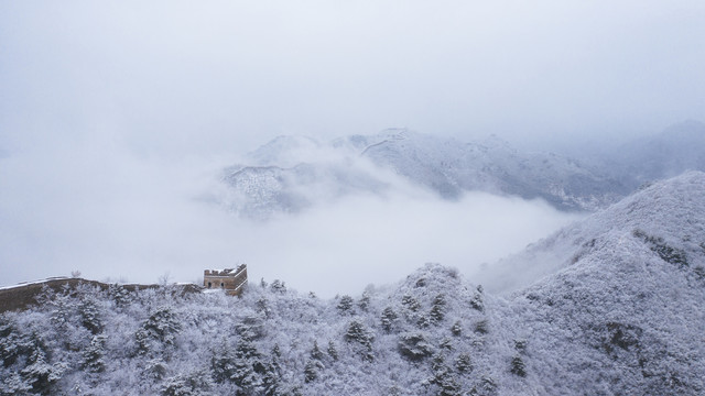 瑞雪长城