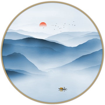 山水圖