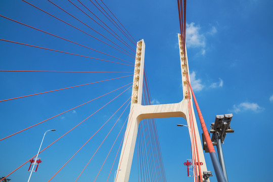 江西南昌市城市风光和建筑桥梁