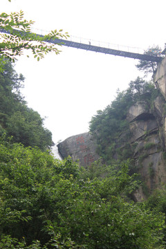 浙江大明山秋游风景