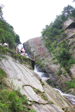 浙江大明山秋游风景