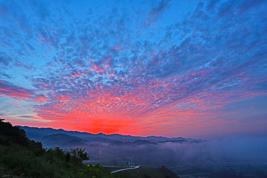 桃花岛日出