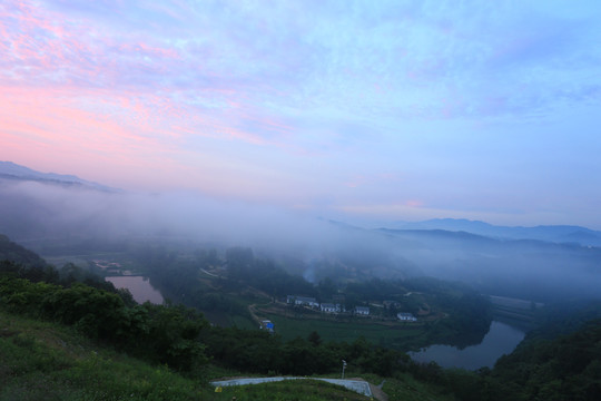 桃花岛日出美景