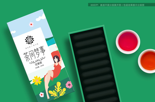 花草茶包裝設(shè)計(jì)