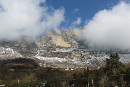 云雪山