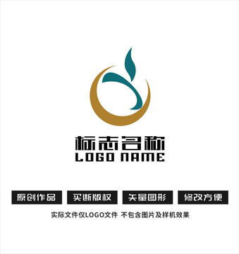 CY字母标志环保logo