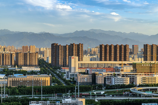 西安高新城市风光