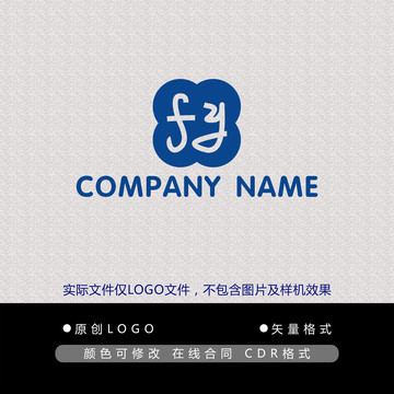 FY字母logo