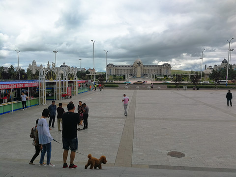 扎赉诺尔博物馆广场