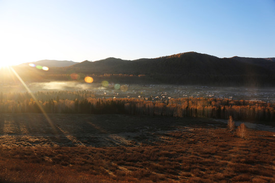 喀纳斯阿勒泰山区