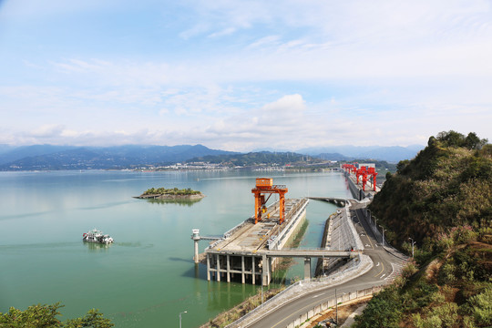 三峡大坝雄姿