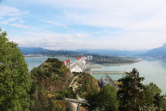 三峡大坝特写