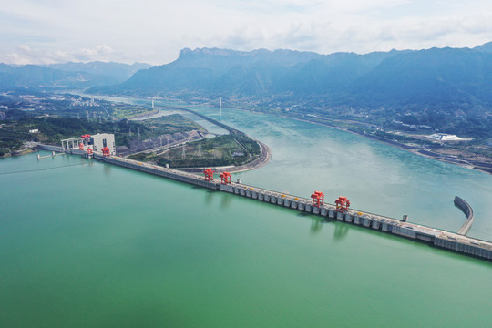 三峡大坝特写