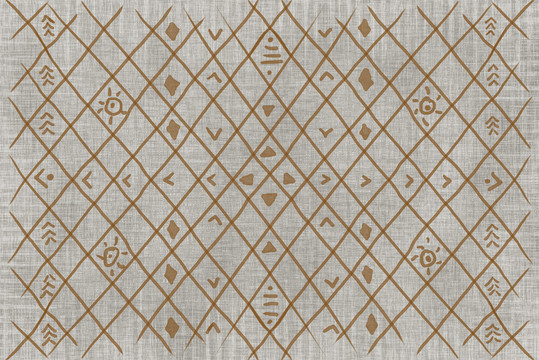 摩洛哥编织纹地毯