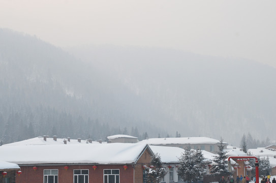 雪乡的冬天