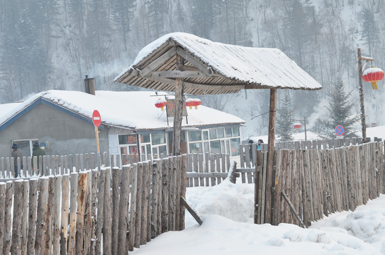 雪乡的冬天