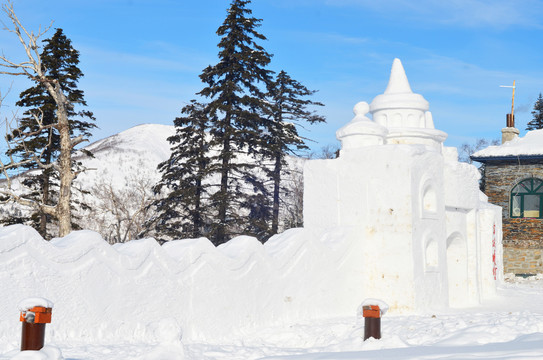 雪乡大雪谷