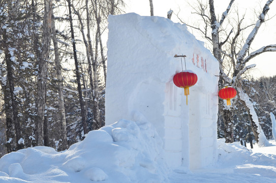 雪乡大雪谷