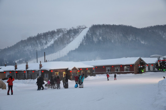 雪乡的冬天