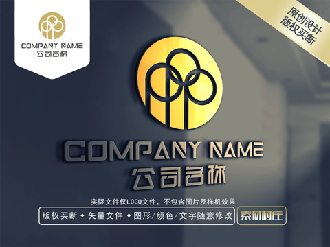 P字母LOGO