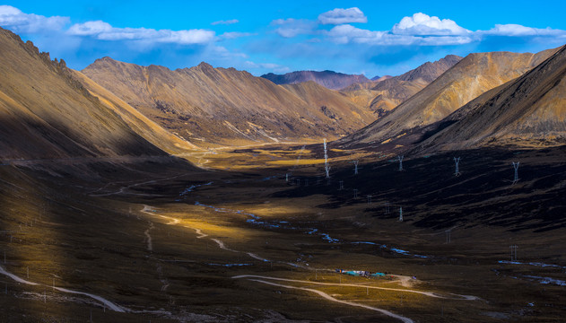 西藏高原地貌