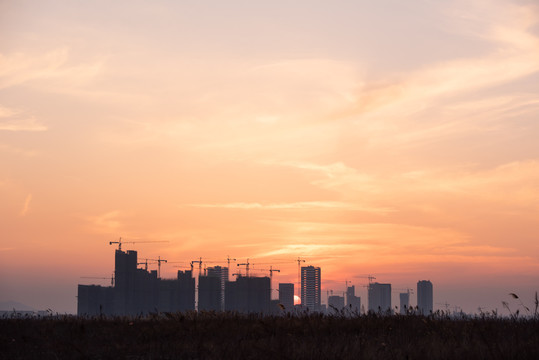 正在建设的城市