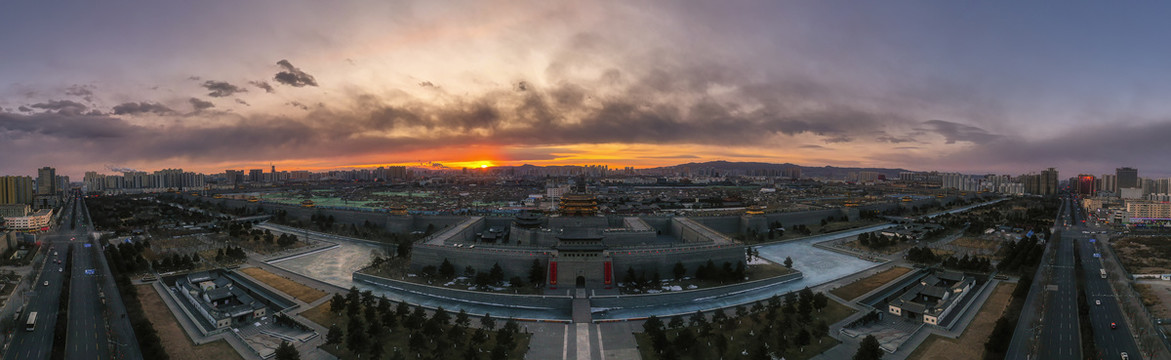 大同和阳门全景