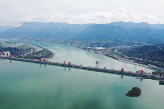 三峡大坝风光