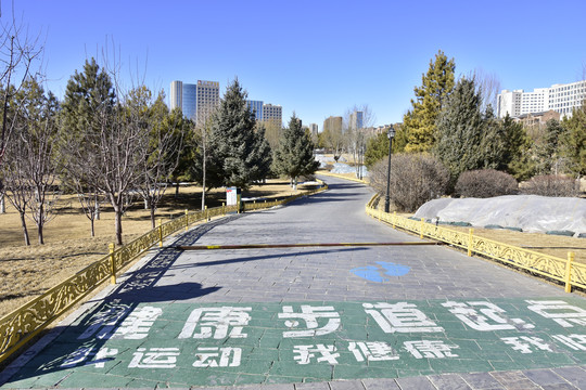 公园健身道路