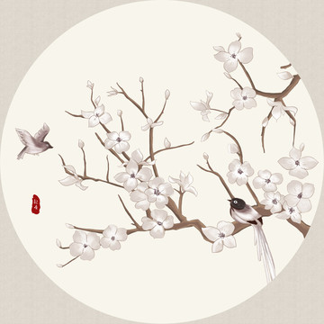 梅花裝飾