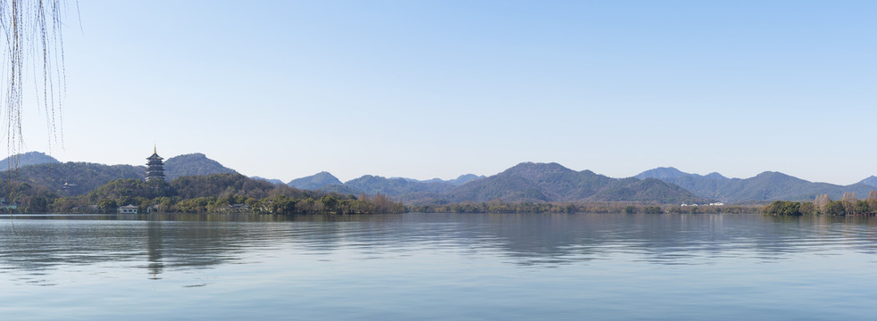 杭州西湖高清全景图