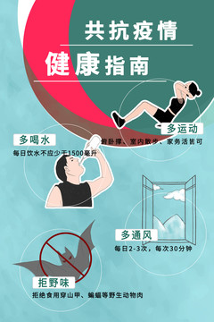 新冠病毒預(yù)防健康指南
