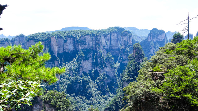 高山山峰