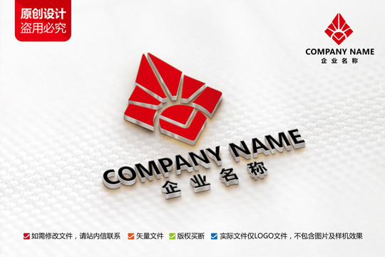 金融保险标志L字母LOGO