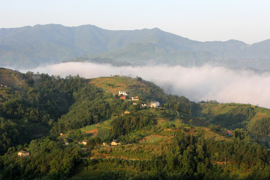 山村风光