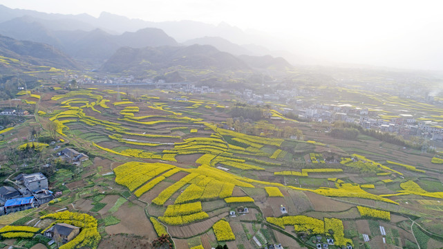 中峰航拍全景