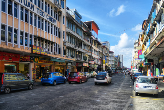 马来西亚山打根街景