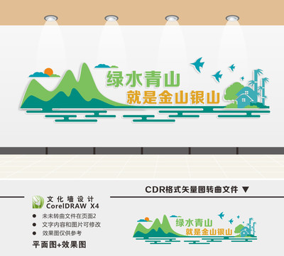 綠水青山就是金山銀山