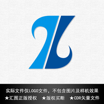 ZL字母LOGO設計